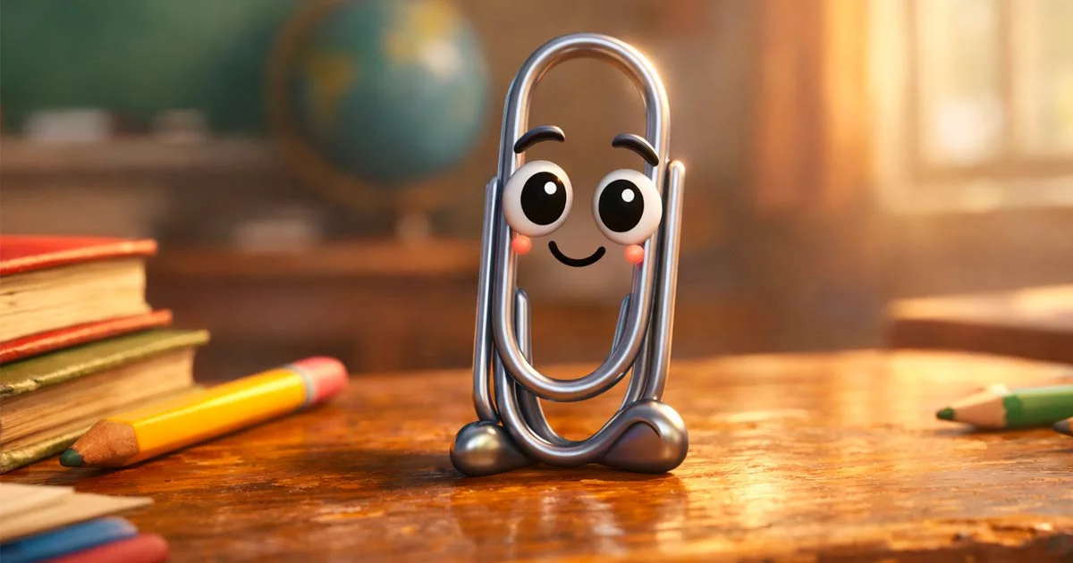 den-vandrende-papirclips Den vandrende papirclips