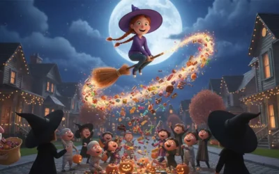 Heksen der var bange for Halloween