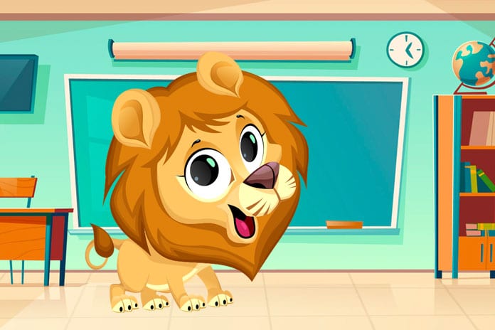Løvens første skoledag