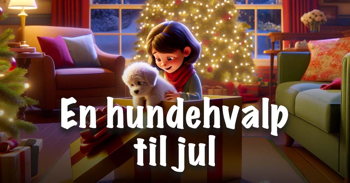 En hundehvalp til jul