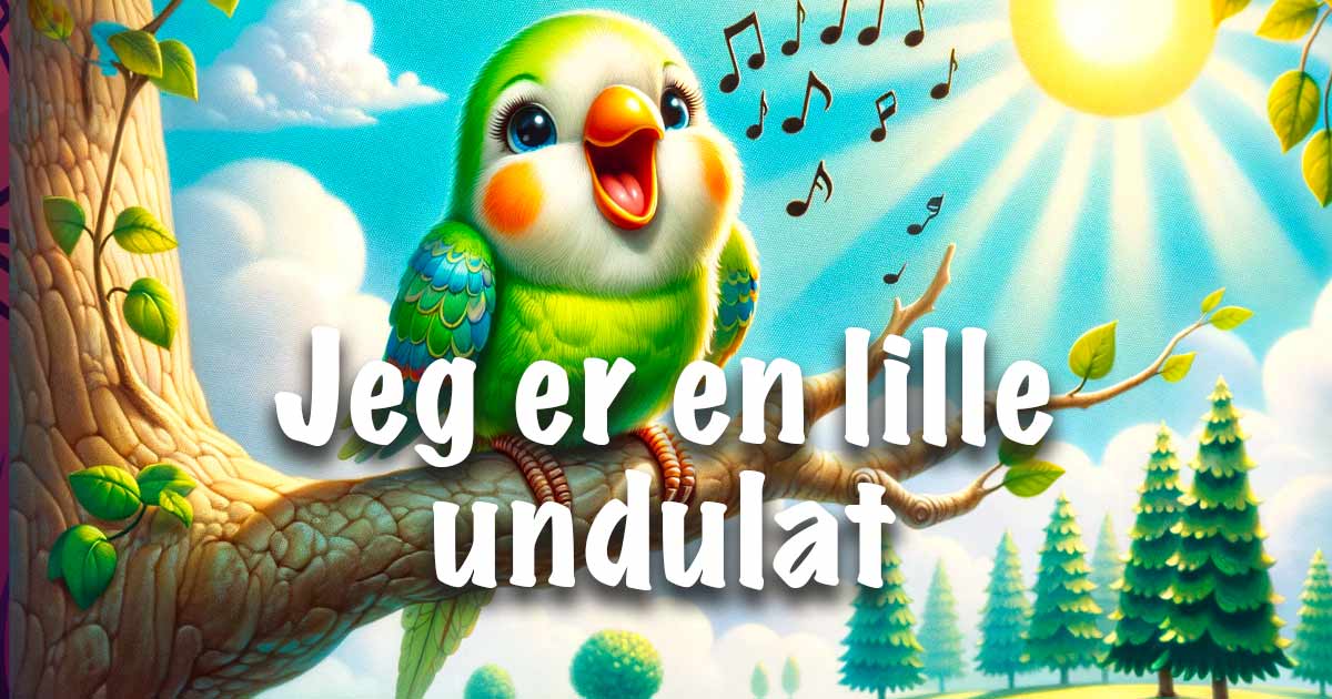 Jeg er en lille undulat