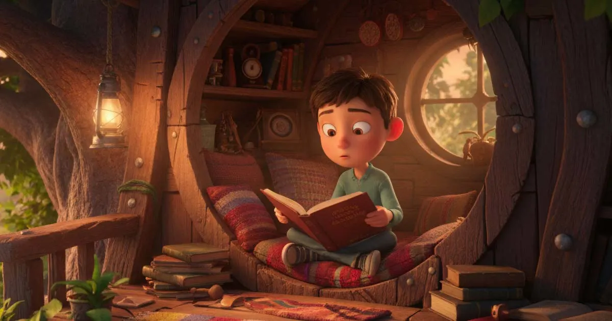 Drengen i træhuset Drengen i træhuset