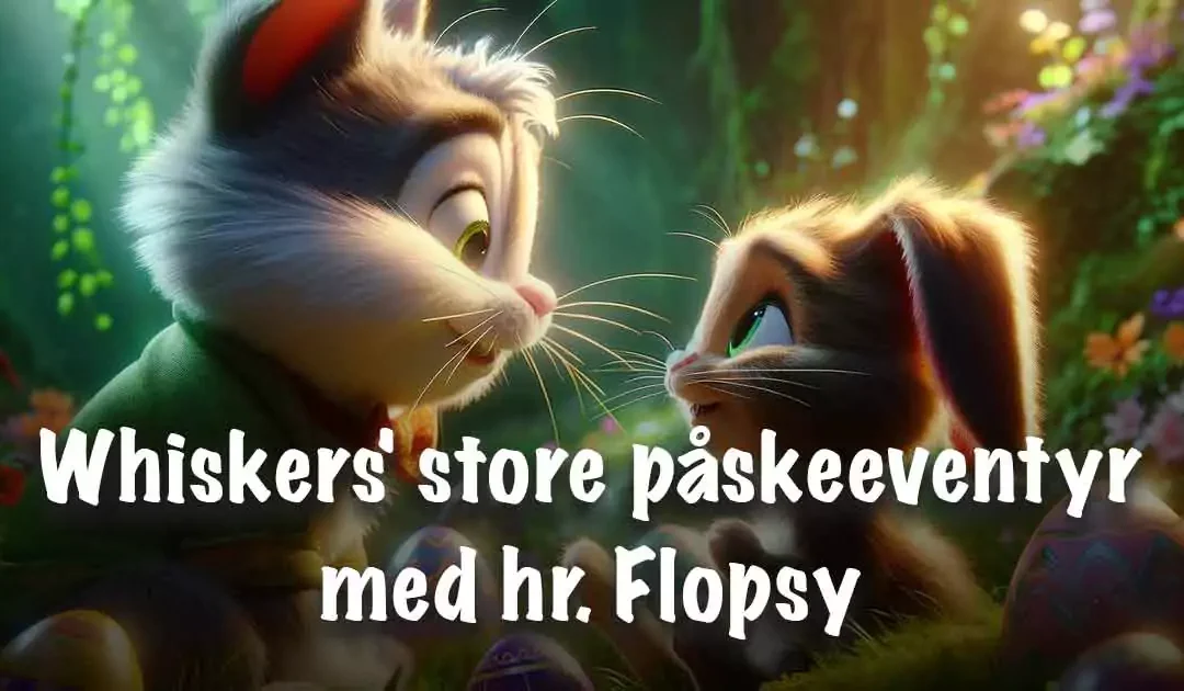 Whiskers’ store påskeeventyr med hr. Flopsy