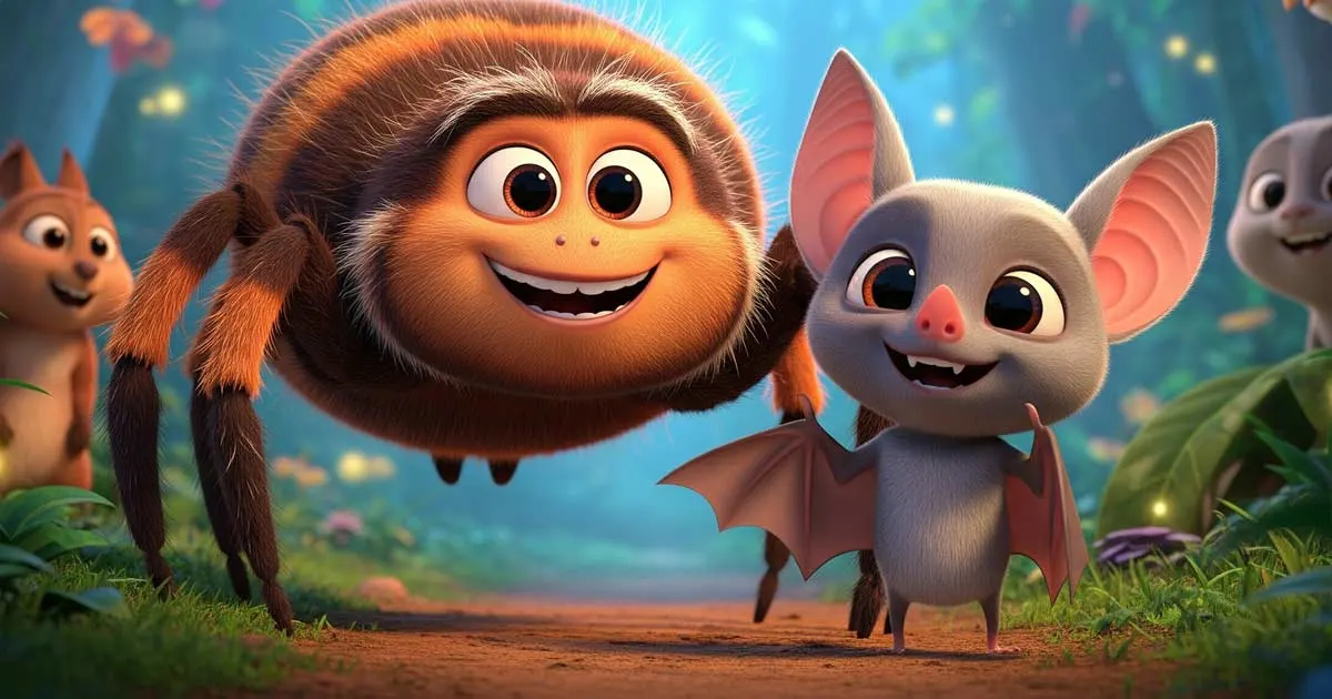 Den Ikke-Så-Skræmmende Edderkop Den Ikke-Så-Skræmmende Edderkop