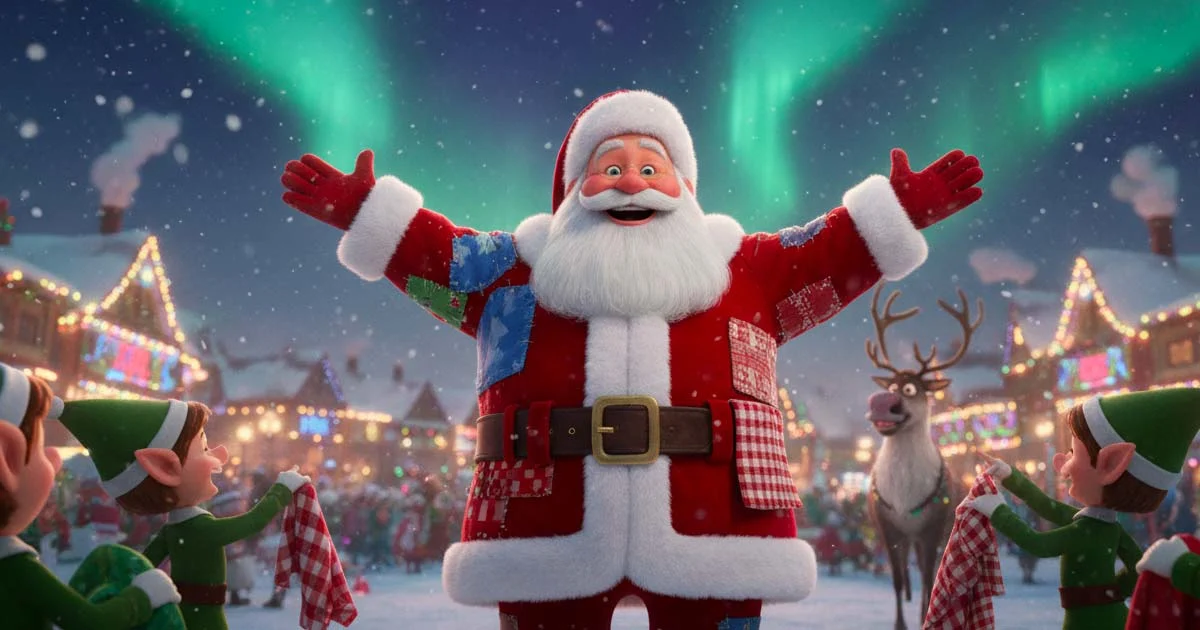 Julemanden der blev allergisk over for sne Julemanden der blev allergisk over for sne