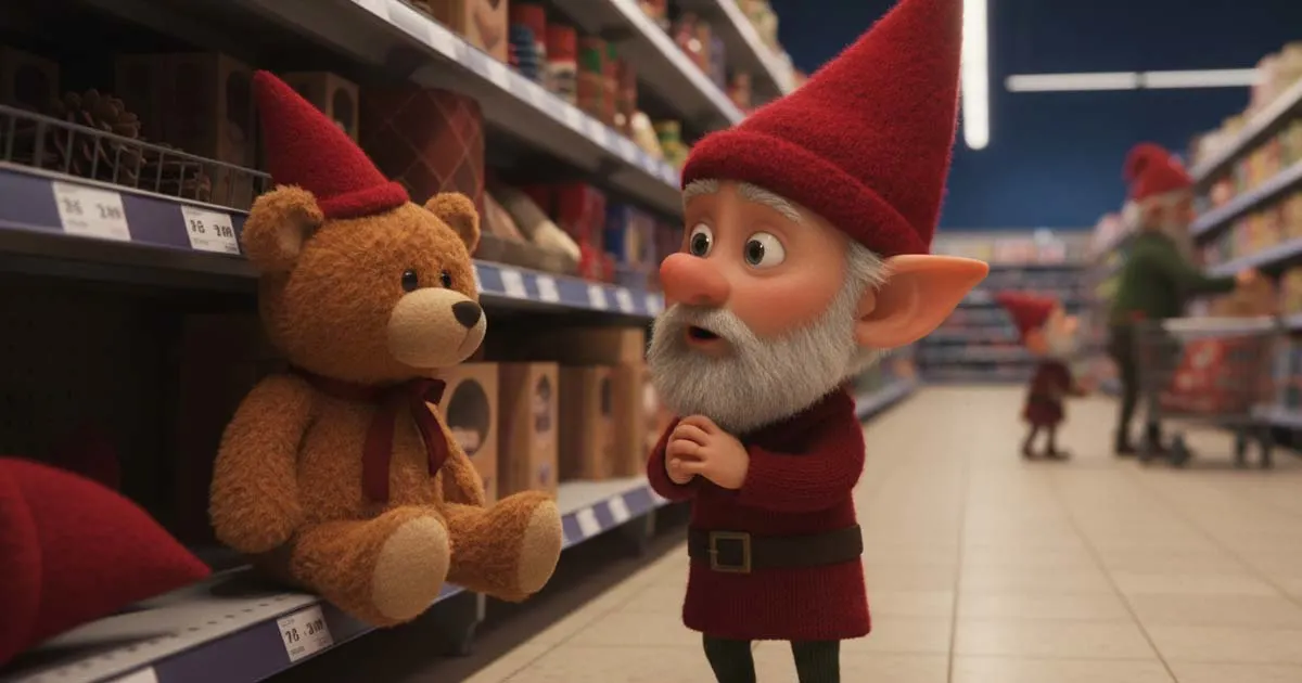 Nissen der blev væk i Netto Nissen der blev væk i Netto