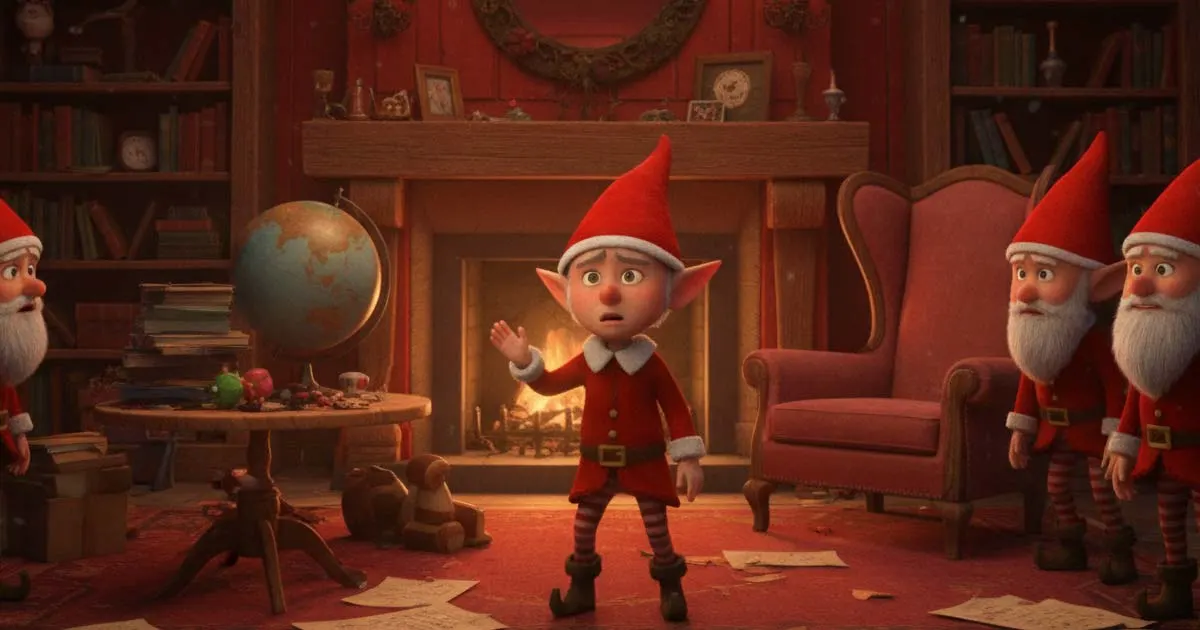 Nissen, der ikke kunne finde julemanden Nissen, der ikke kunne finde julemanden