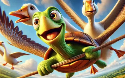Skildpadden, der ikke kunne holde op med at tale