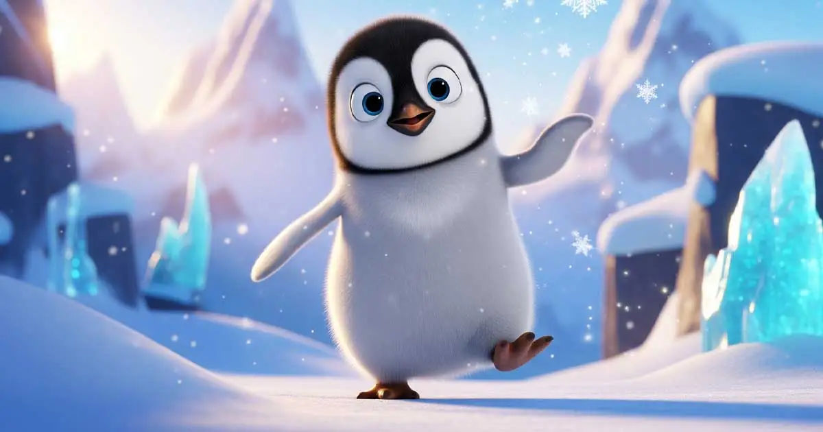 Pingvinen, der gerne ville funkle Pingvinen, der gerne ville funkle