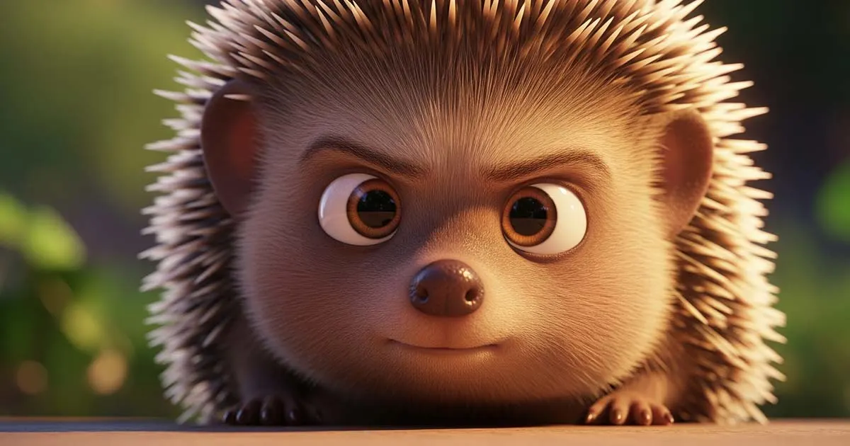 Det modige pindsvin Det modige pindsvin