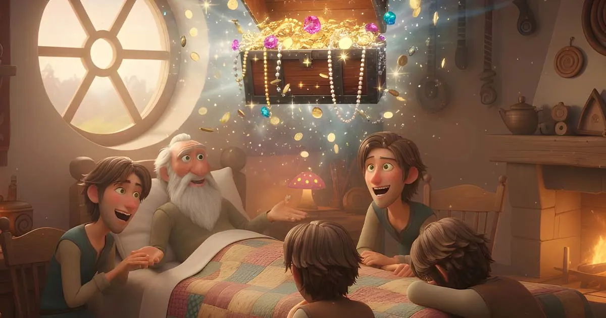 Historien om den skjulte skat Historien om den skjulte skat