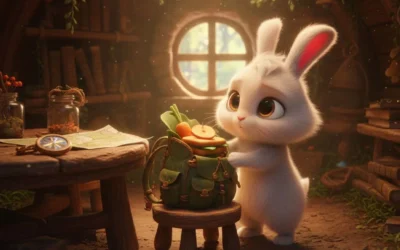 Kaninen Ella og Regnbuestenene